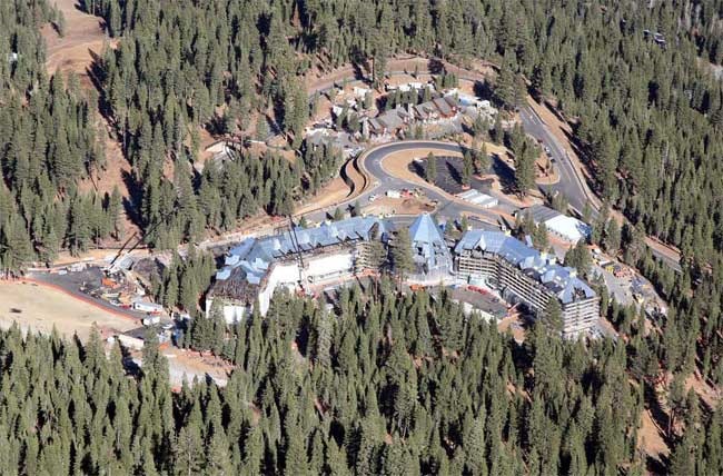 Northstar Village during construction