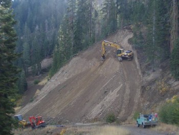 Resort at Squaw Creek Steep Slope Stabilization and Ecological Restoration
