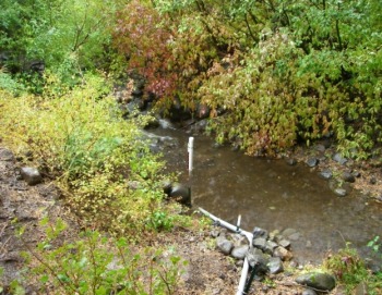 Water quality sampling station